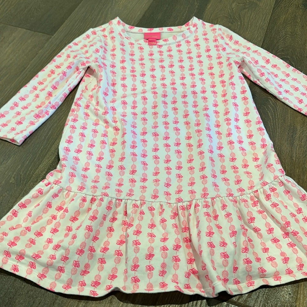 Girls Size 8/10 Large Cotton Lilly Pulitzer dress